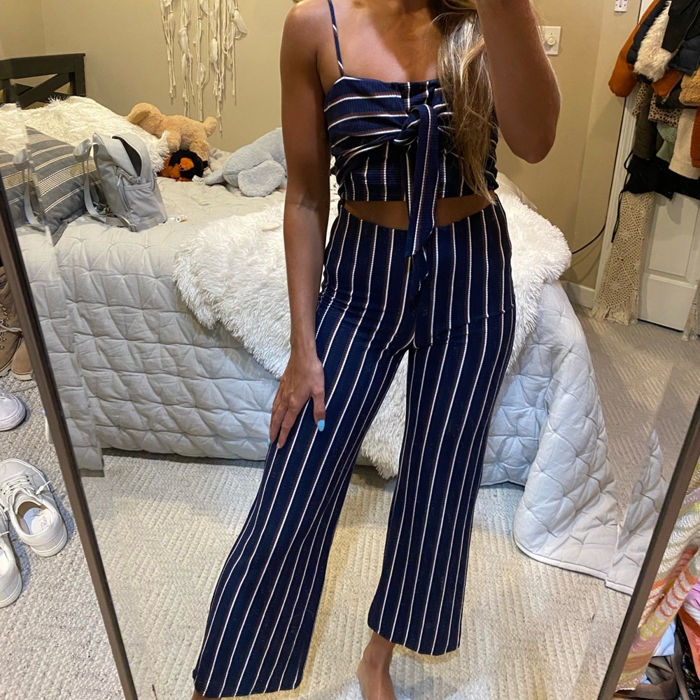 Vici striped two piece set